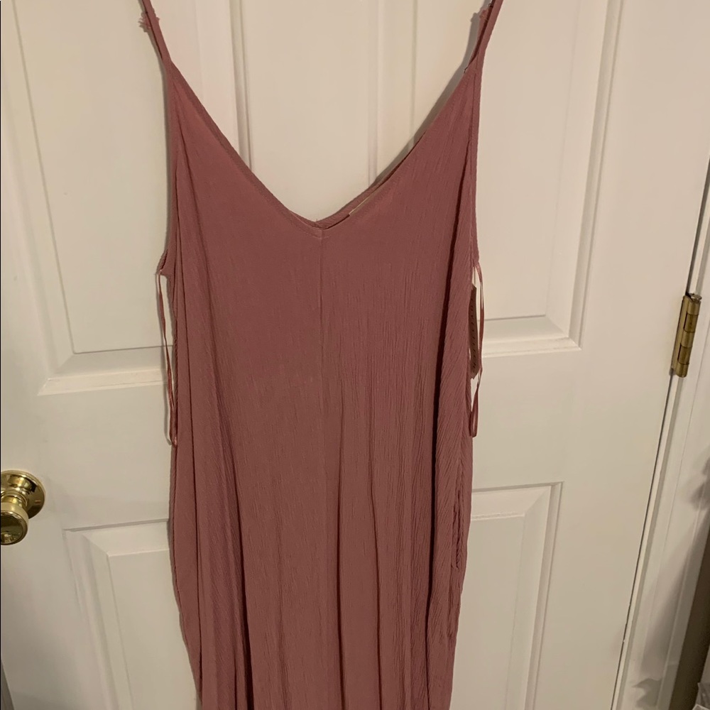 Maxi dress with pockets